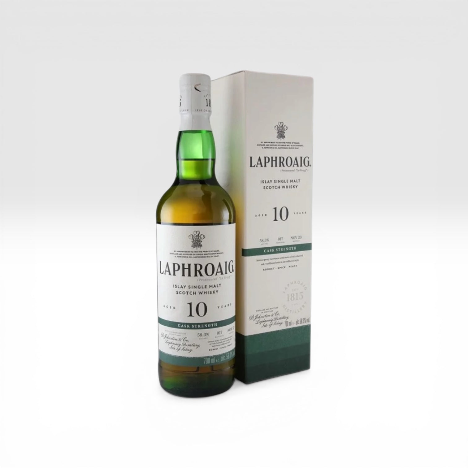 Laphroaig 10 Year Old Cask Strength Batch 17 70cl 58.3%