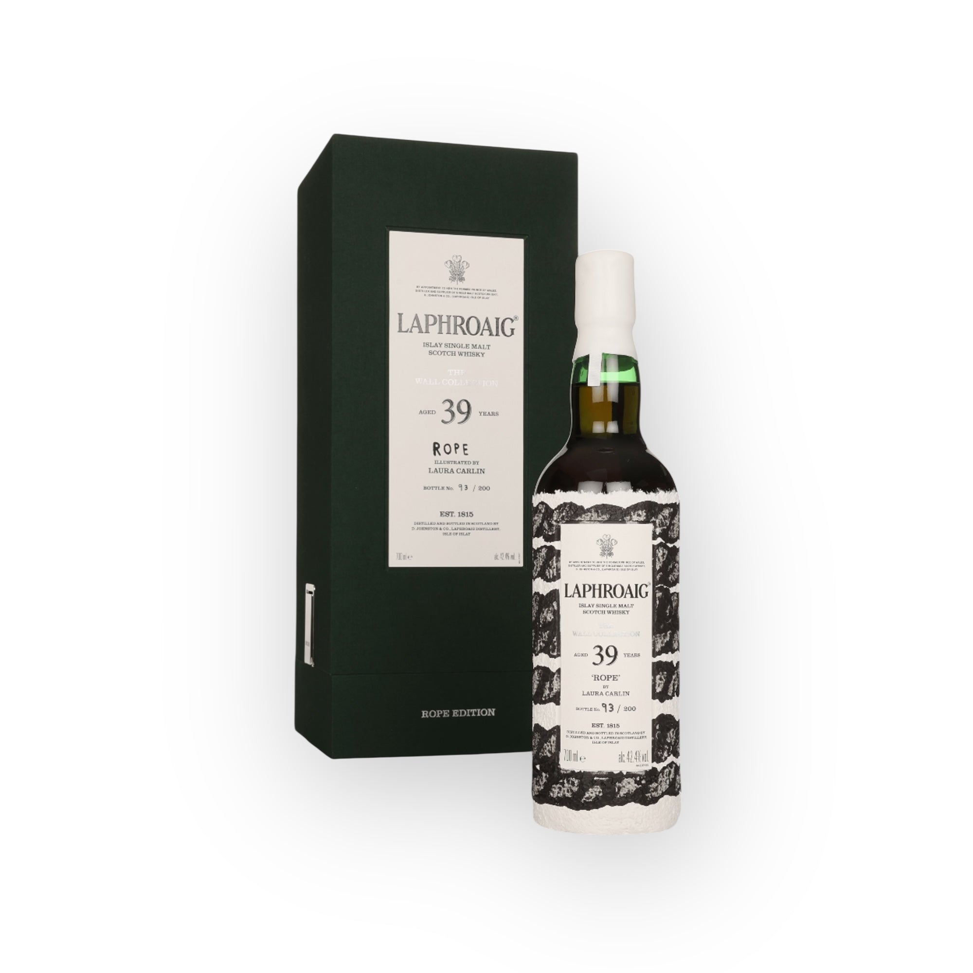 Laphroaig 39 Year Old - The Wall Collection (Rope Edition)