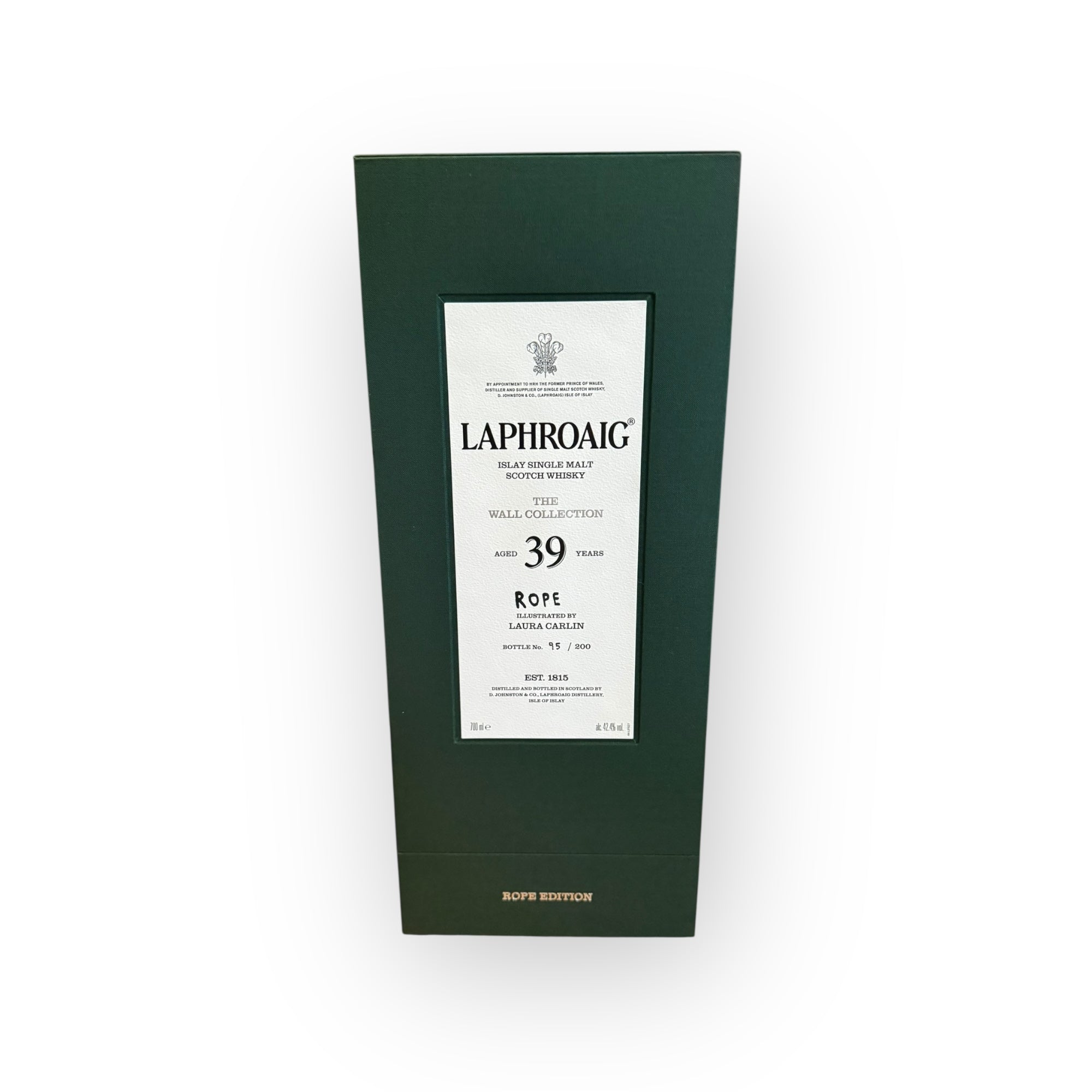 Laphroaig 39 Year Old - The Wall Collection (Rope Edition)