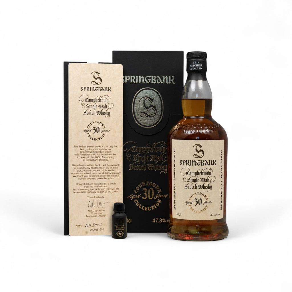 Springbank Countdown Collection  30 Year Old 3rd Edition