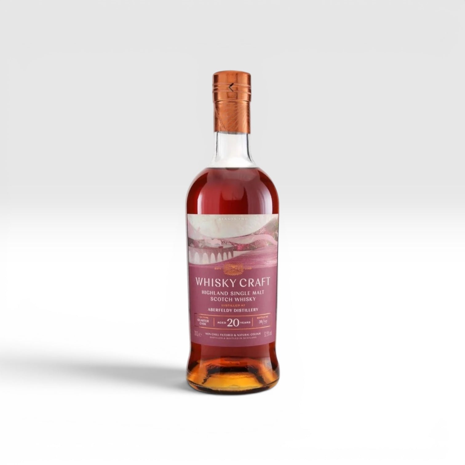 Aberfeldy 20 Year Old Whisky Craft Quarter Cask 52.9% 70cl Single Malt Whisky