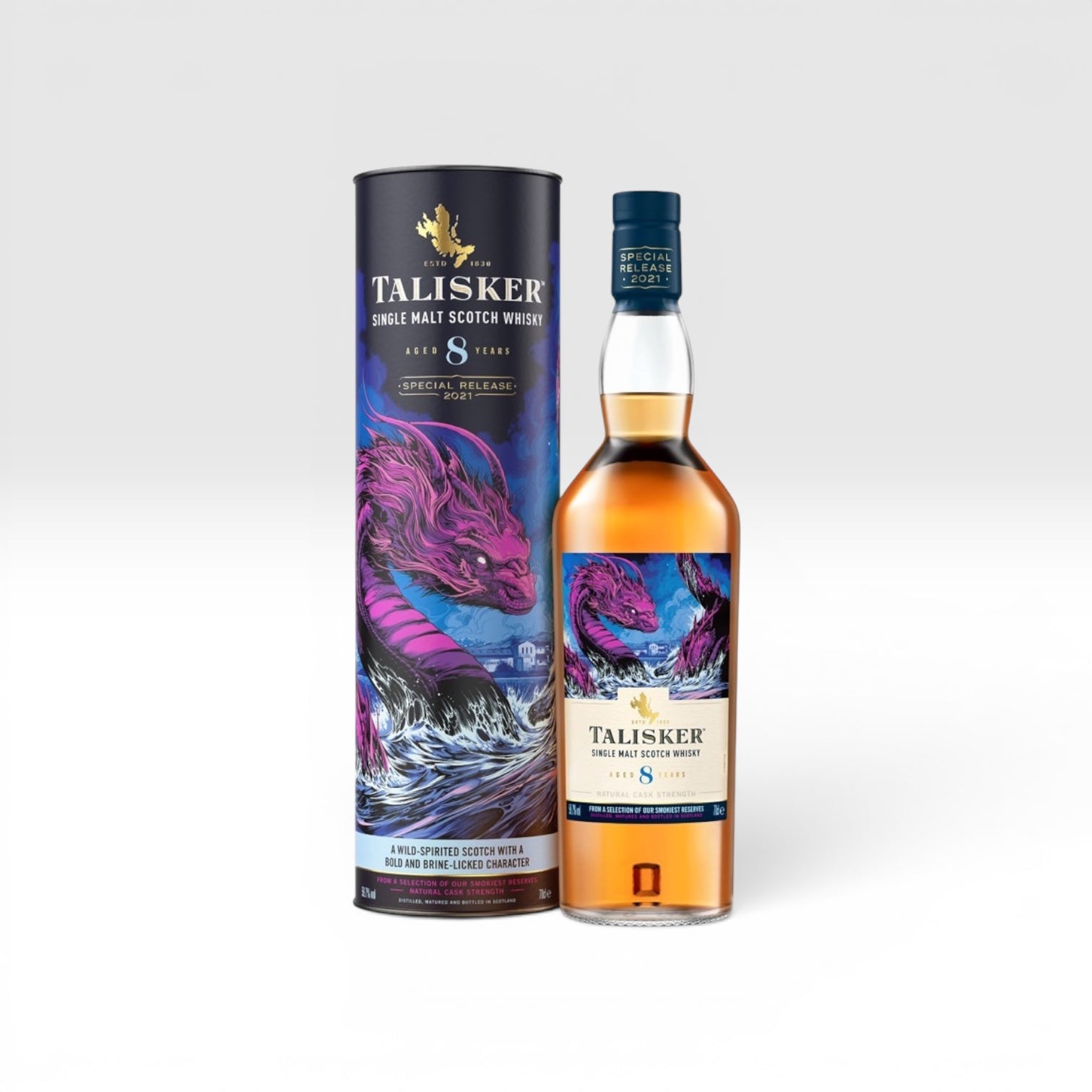 Talisker 8 Year Old Special Release 2021 single malt Scotch whisky 70cl 59.7% ABV 