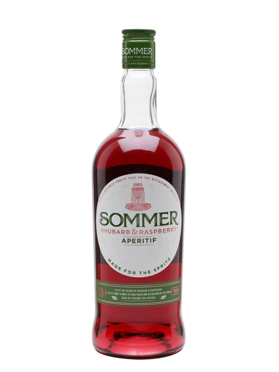 Sommer Rhubarb & Raspberry Aperitif