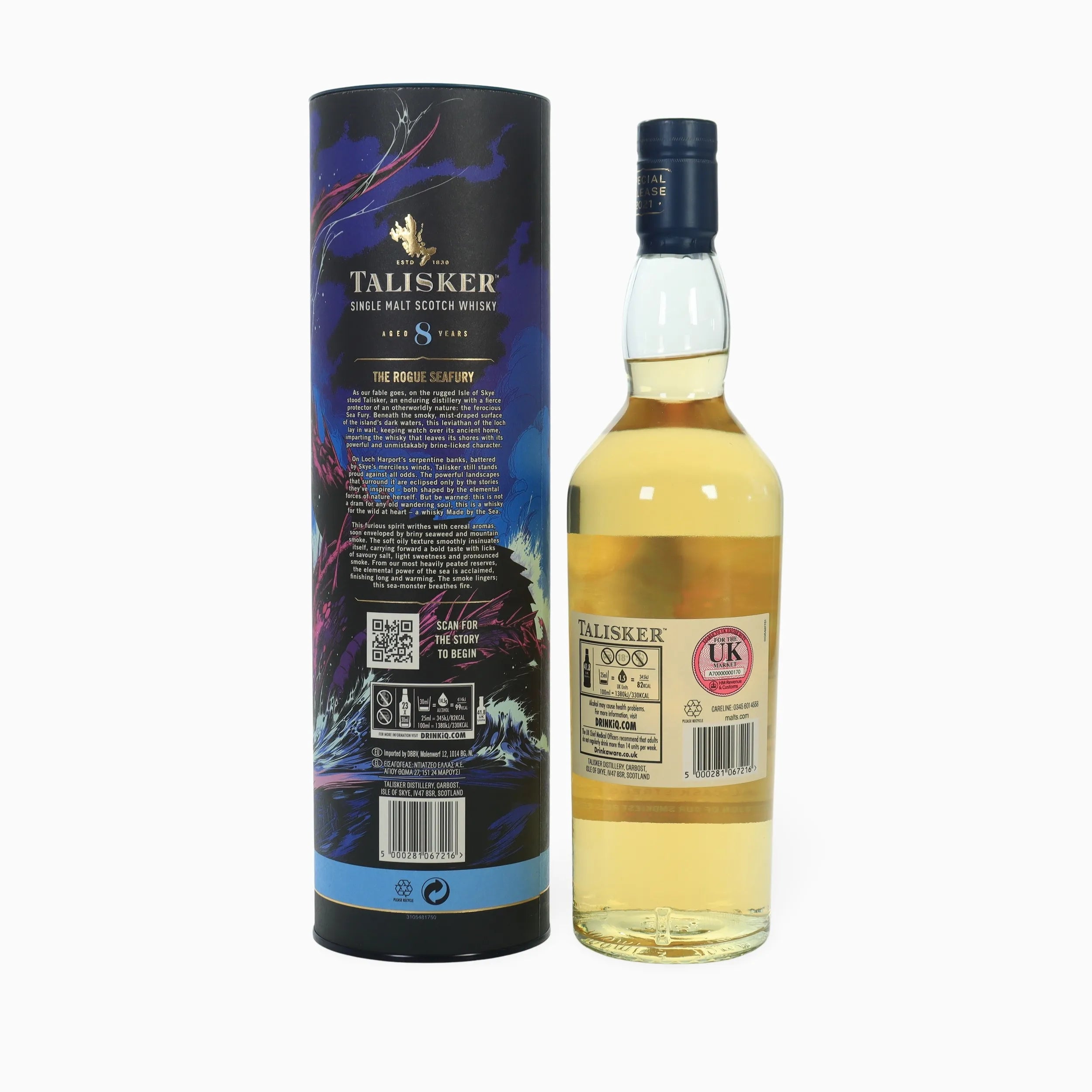 Talisker 2012 8 Year Old Special Release 2021 59.7% 70cl Single Malt Whisky