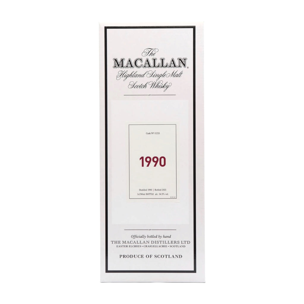 Macallan Fine & Rare Single Cask #11233 Whisky (1990 Vintage) — 30 Year Old