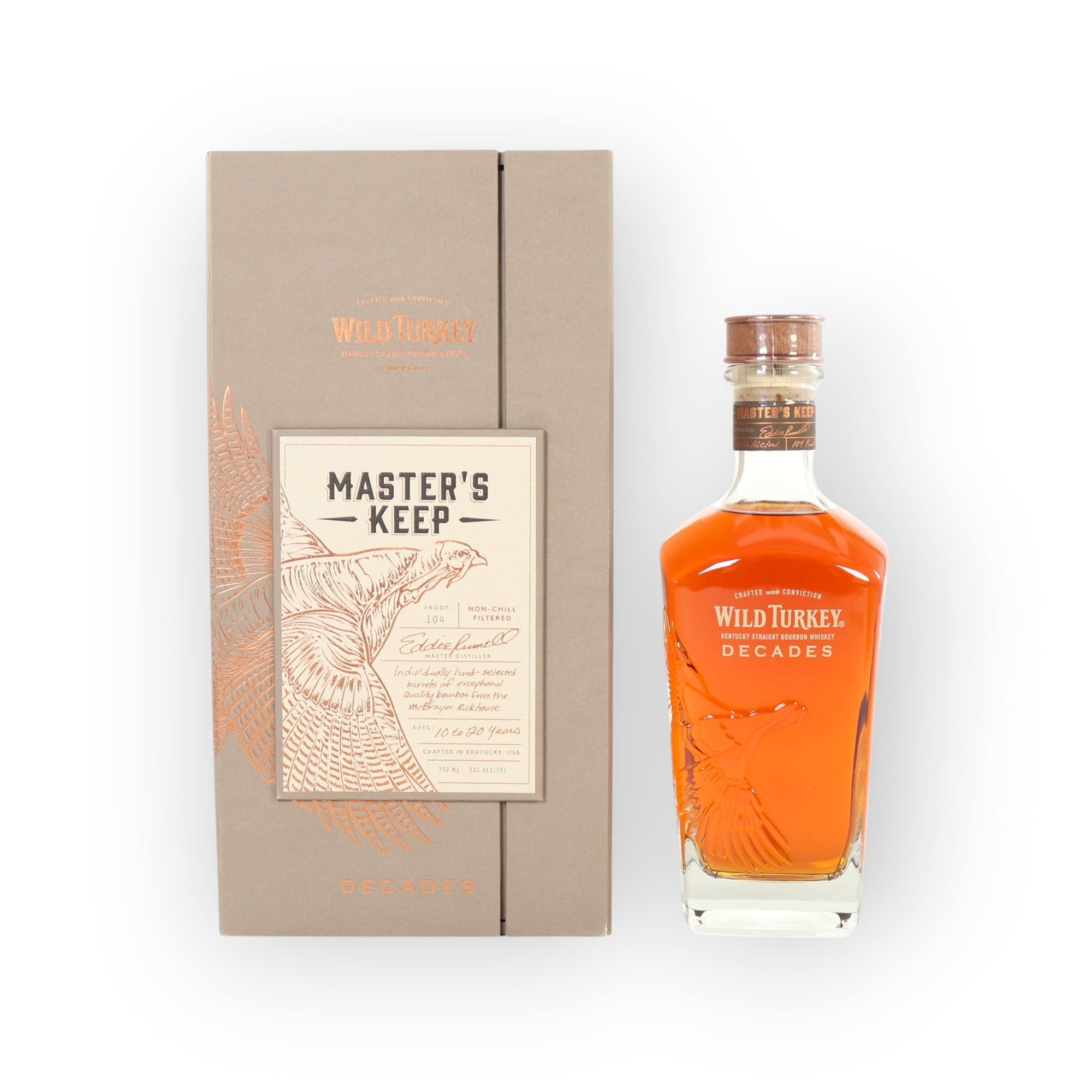 Wild Turkey Master’s Keep ‘Decades’ (Batch No.1) Bourbon Whiskey 75cl / 52%
