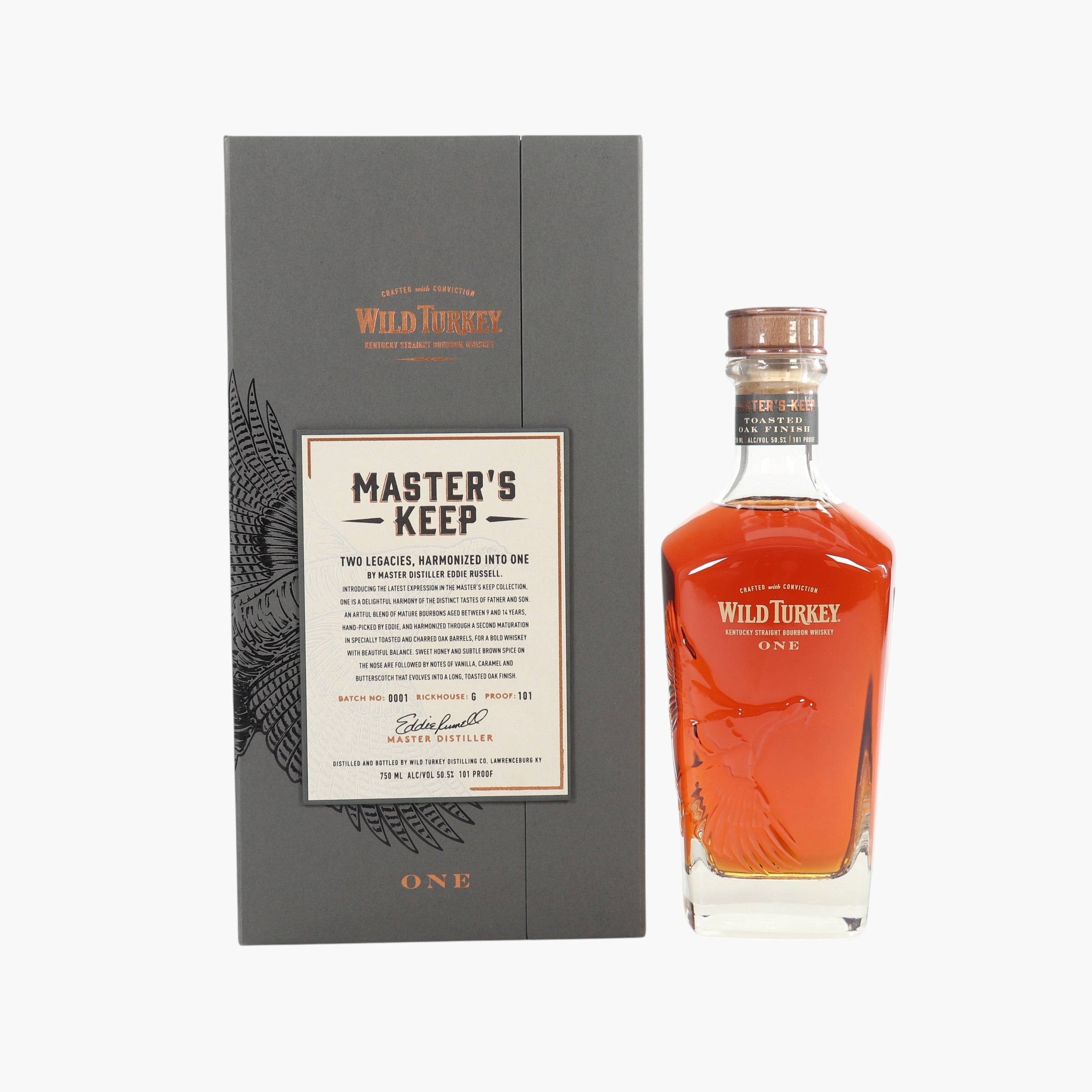 Wild Turkey Master’s Keep ‘One’ (Batch No.1) Bourbon Whiskey 75cl / 50.5%