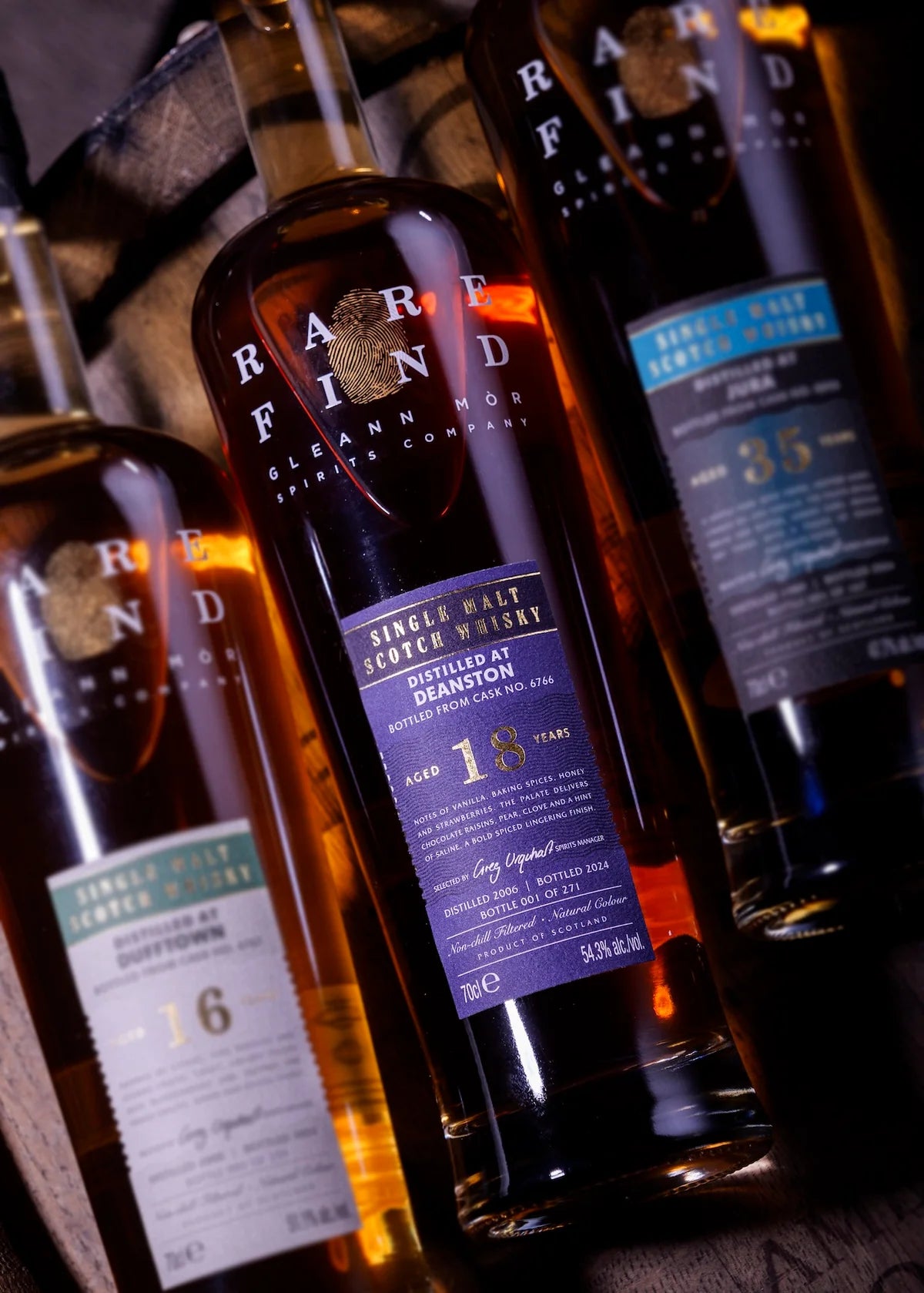 Deanston 18 Year Old Rare Find (Gleann Mór) Single Oloroso Cask 6766 Highland Single Malt Whisky 70cl 54.3%