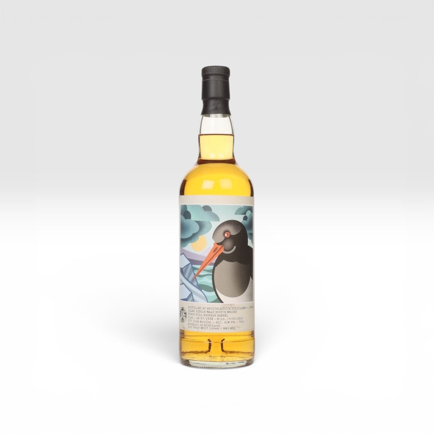 Bruichladdich 14 Year Old 2008 “Cut Your Wolf Loose” (Single Malt Scotch Whisky) 70cl