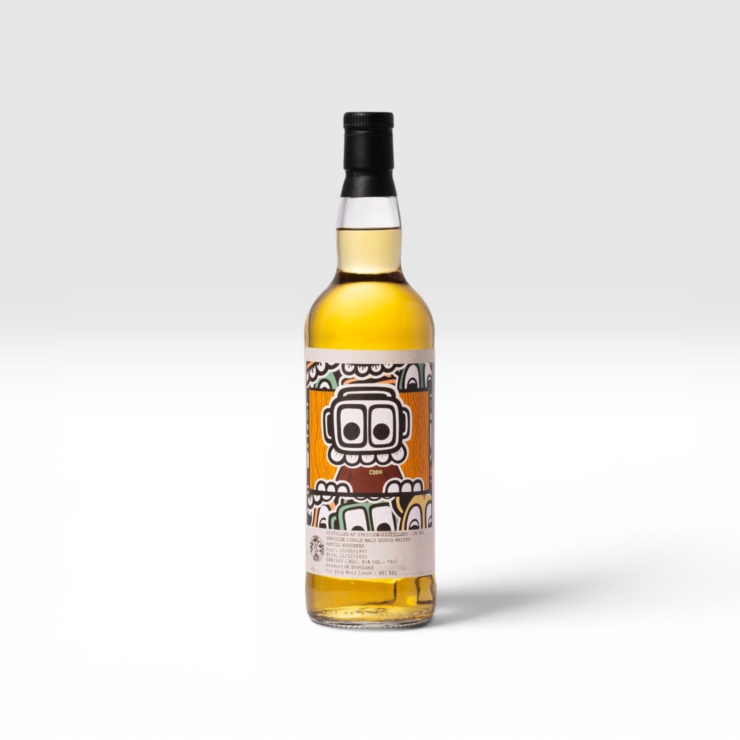Speyside Distillery 28 Year Old “Cut Your Wolf Loose” (Single Malt Scotch Whisky) 70cl