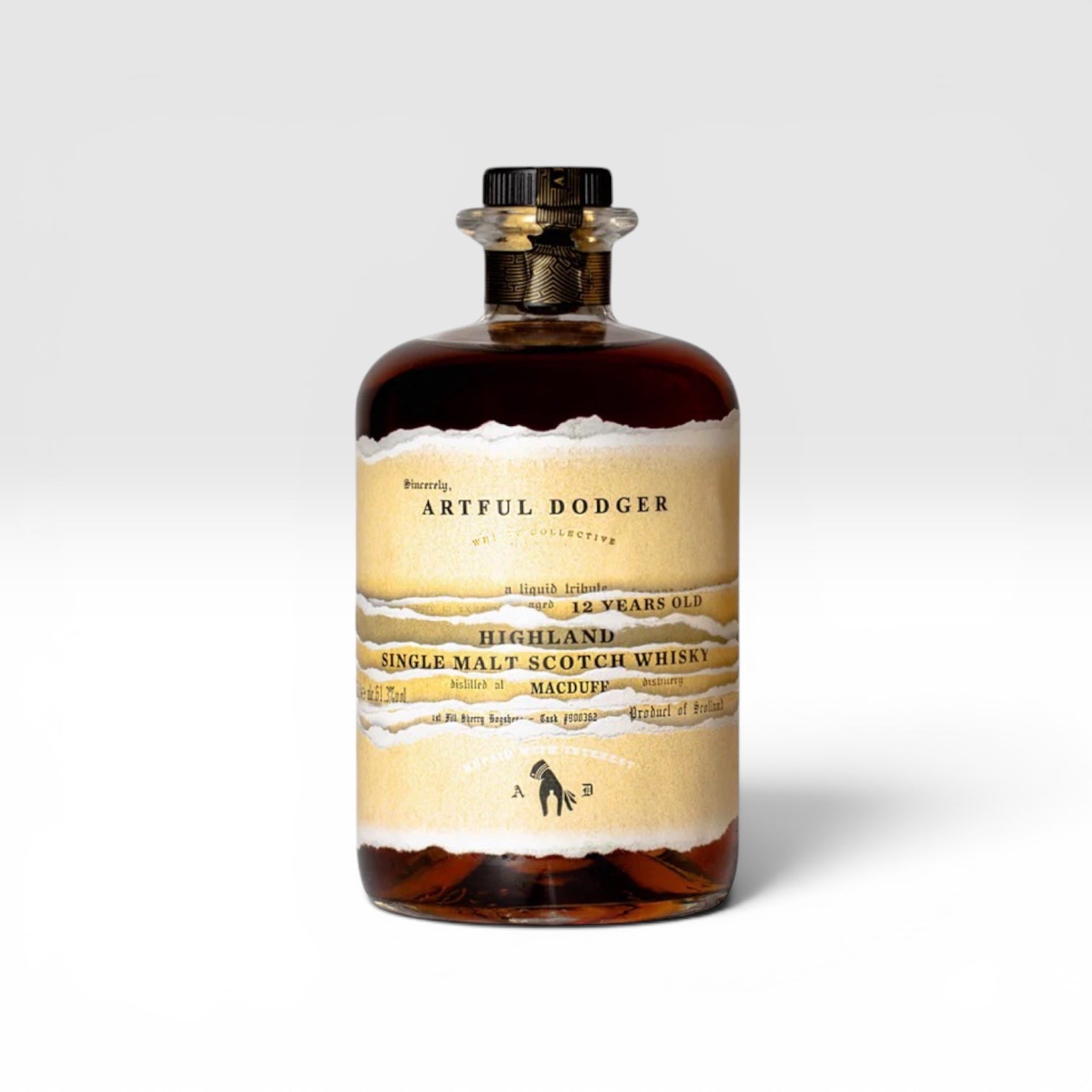 Macduff 12 Year Old “The Artful Dodger” (Single Malt Scotch Whisky) 50cl