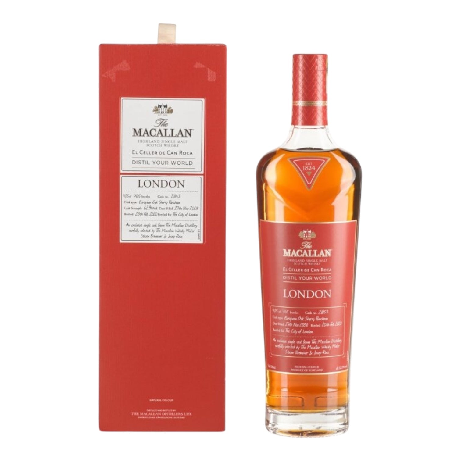 Macallan 2008 - Distil Your World London Edition - Single Cask
