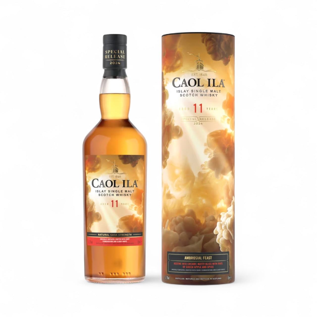 Caol Ila 11 Year Old Ambrosial Feast Unpeated Special Release 2024 57.3% 70cl
