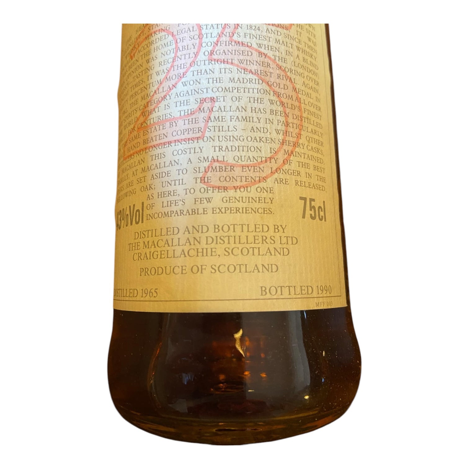 Macallan - 25 Year Old (1965) Anniversary Malt (75cl)