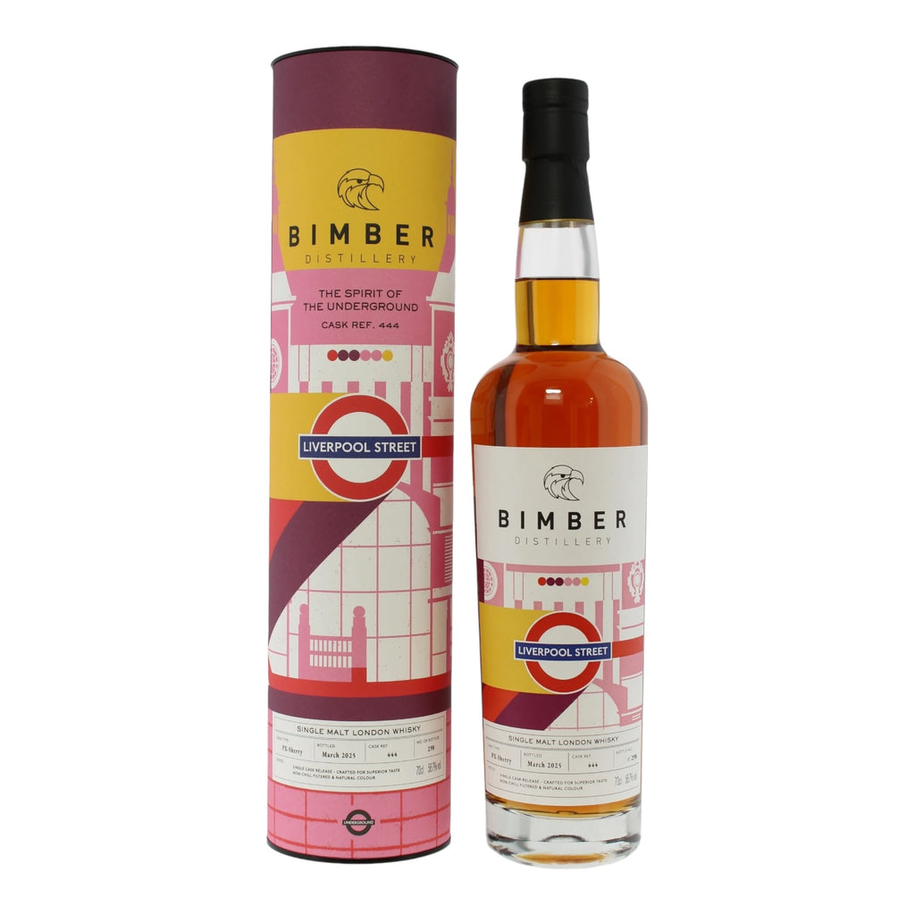 Bimber Single Cask #444 The Spirit of the Underground - Liverpool Street