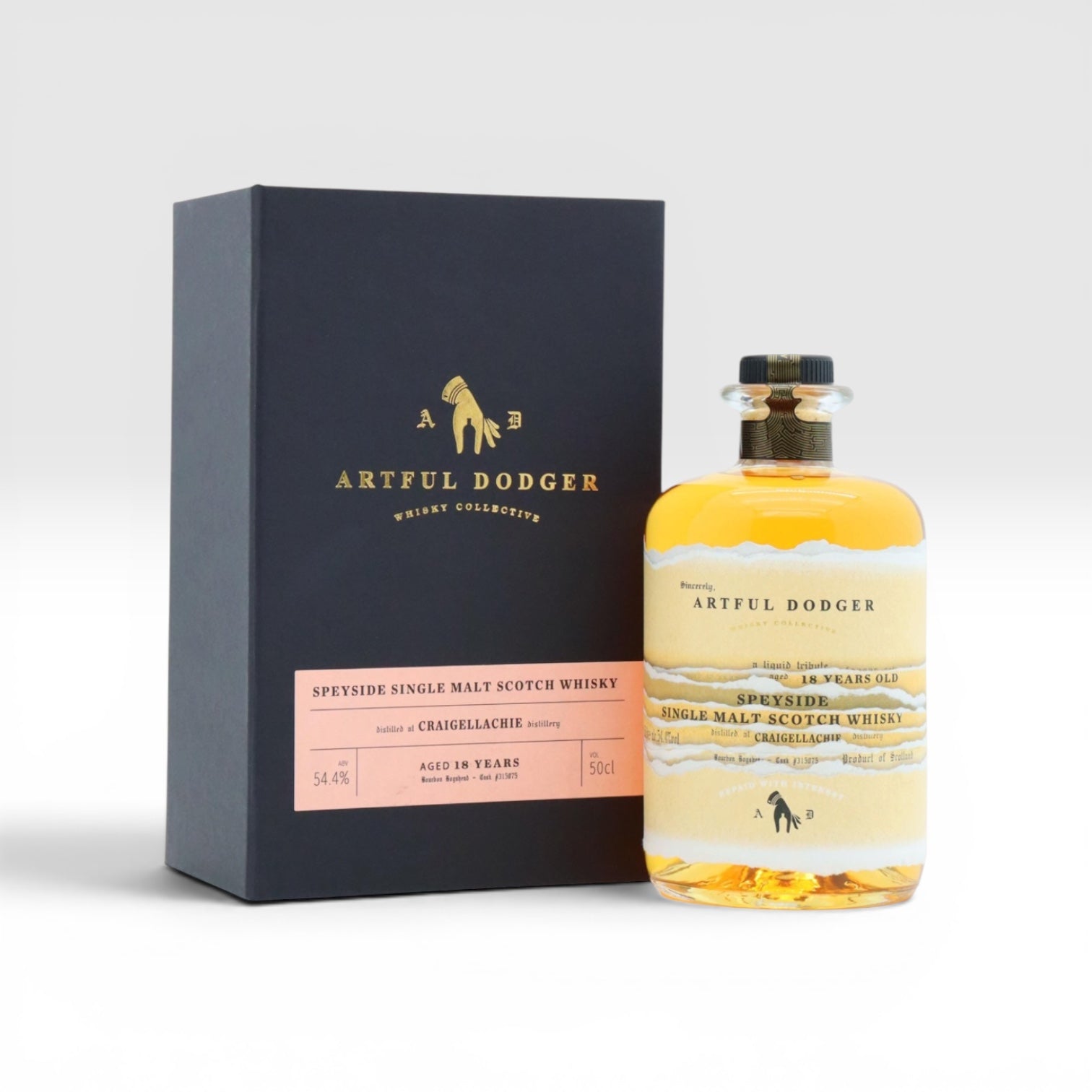 Craigellachie 18 Year Old 2005 (Artful Dodger Whisky Collective) – Single Cask #315075, 50cl, 54.4%