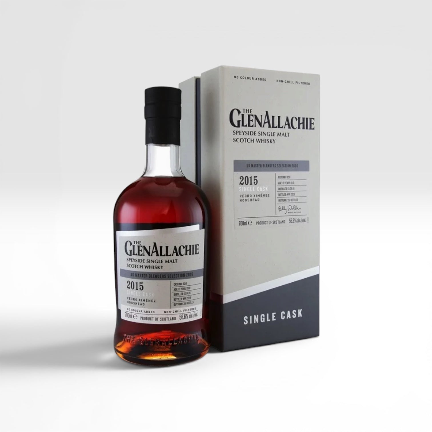 Glenallachie 2015 10 Year Old FF PX #9218 56.6% 70cl Single Malt Whisky