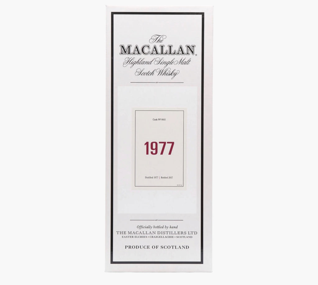 Macallan 40 Year Old 1977 (Fine & Rare) – Sherry Hogshead #8661 (Bottled 2017)
