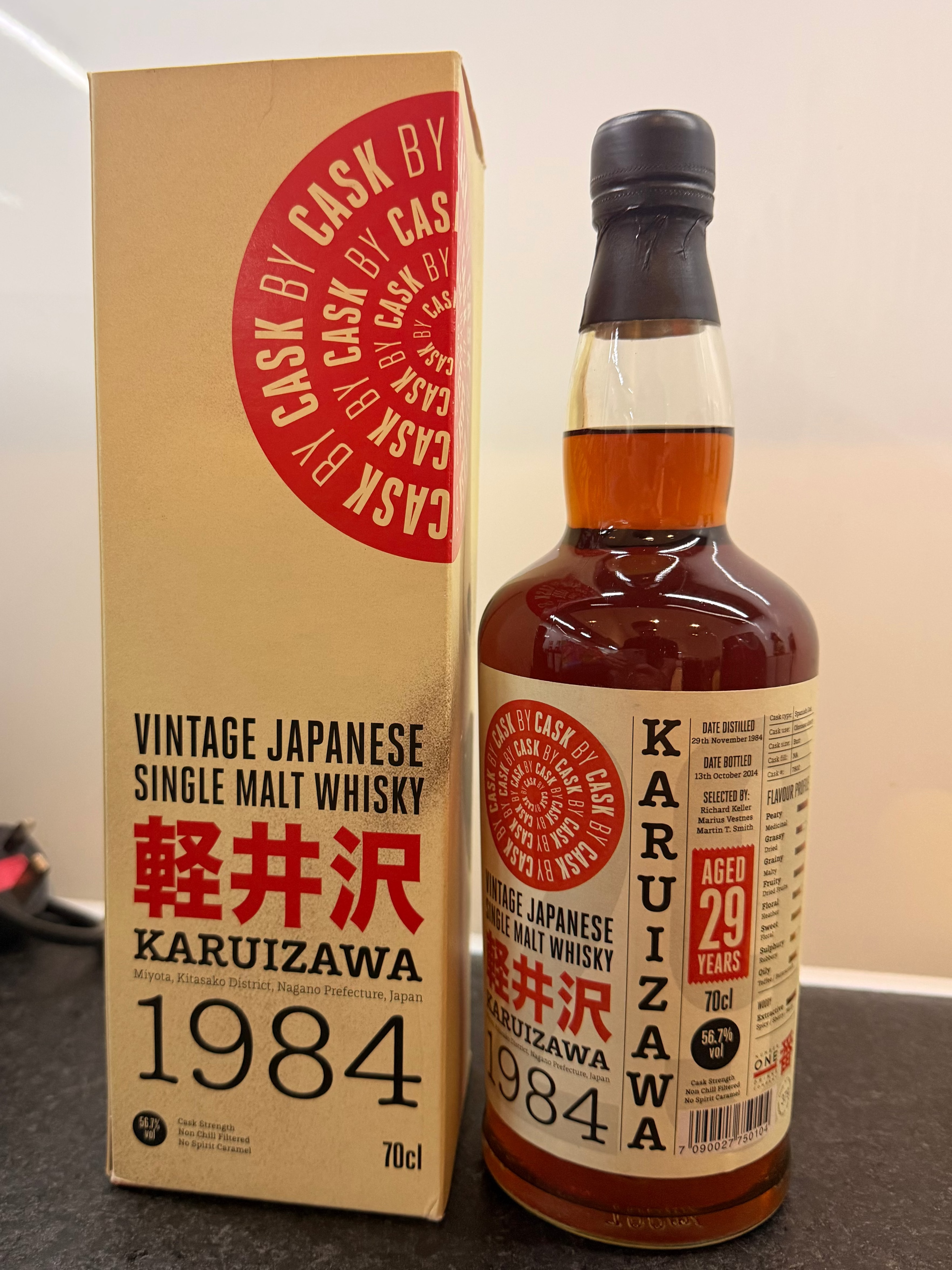 Karuizawa 1984 Single Cask #7802 29 Year Old