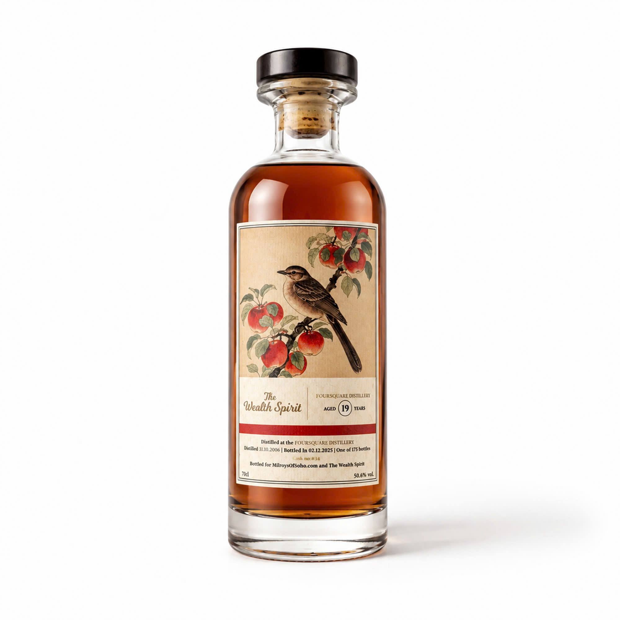 Foursquare Distilled 2005 – The Wealth Spirit (50.6%) – Barbados Rum, Cask #34 (175 bottles)