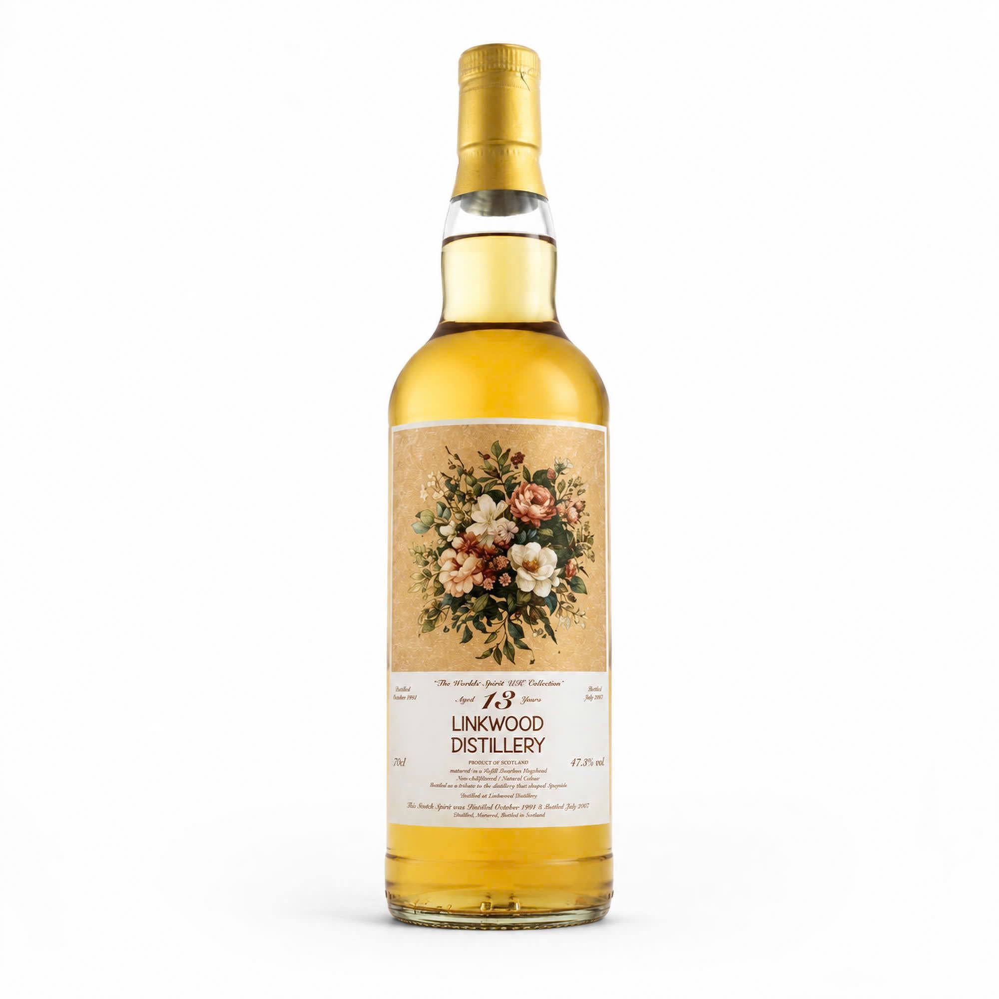 Linkwood 13 Year Old (47.3%) – The Wealth Spirit, Single Cask #300366 (189 bottles)