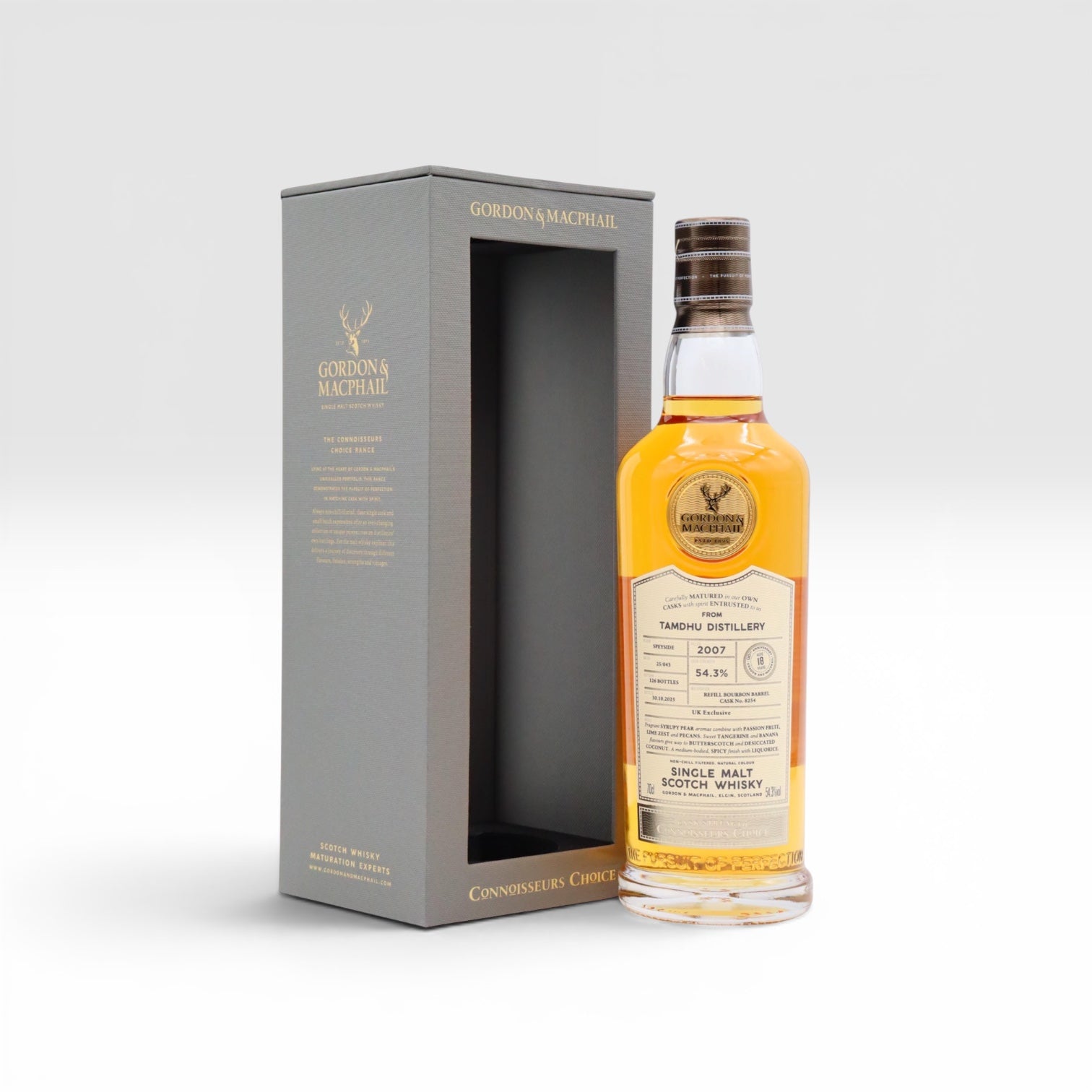 Tamdhu Connoisseurs Choice Single Cask #8254 (2007) 18 Year Old 54.3% 70cl