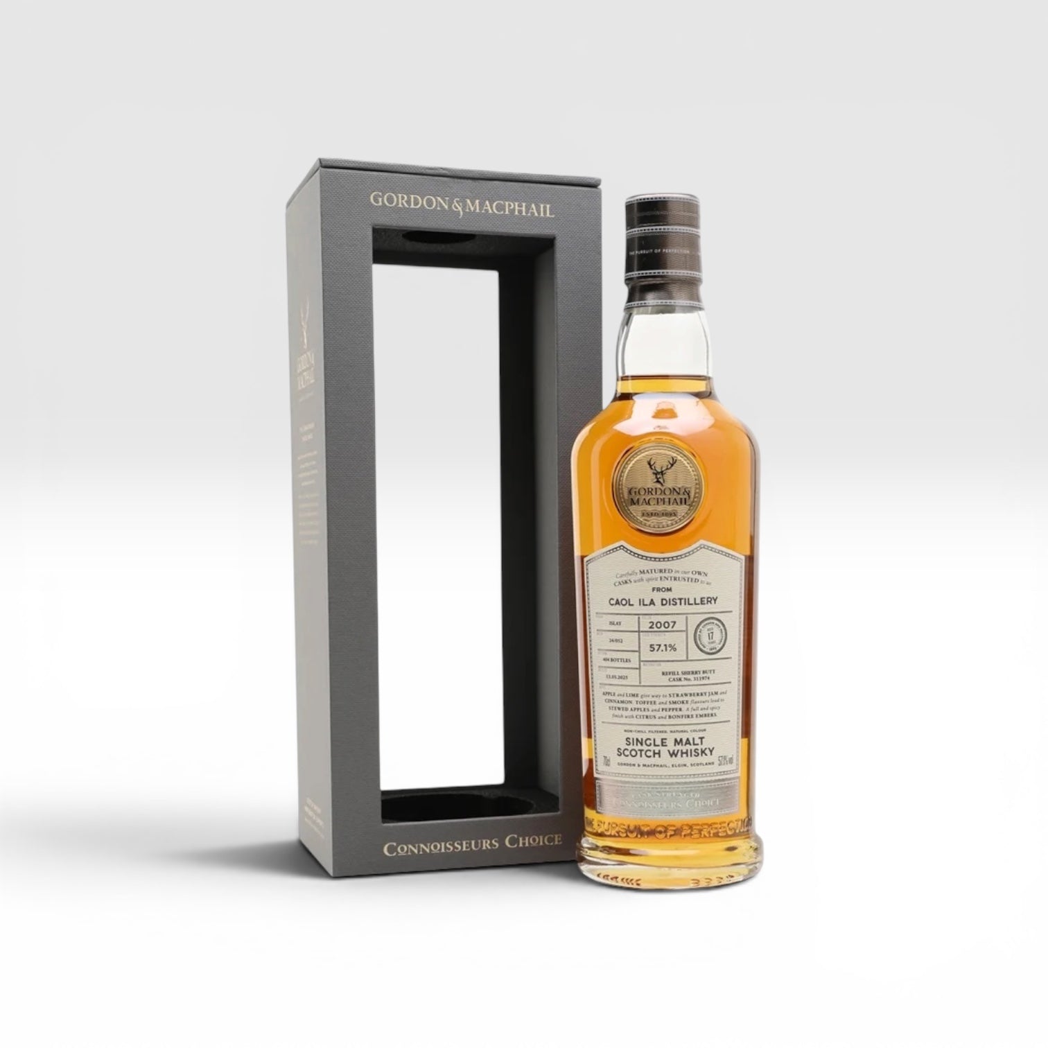 Caol Ila 17 Year Old 2007 (Cask #311974, Refill Sherry Butt) – Connoisseurs Choice (Gordon & MacPhail)