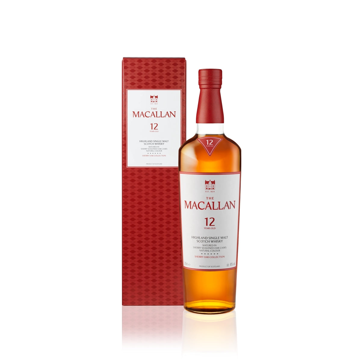 Macallan 12 Year Old Sherry Oak Cask 70cl | Whiskys.co.uk
