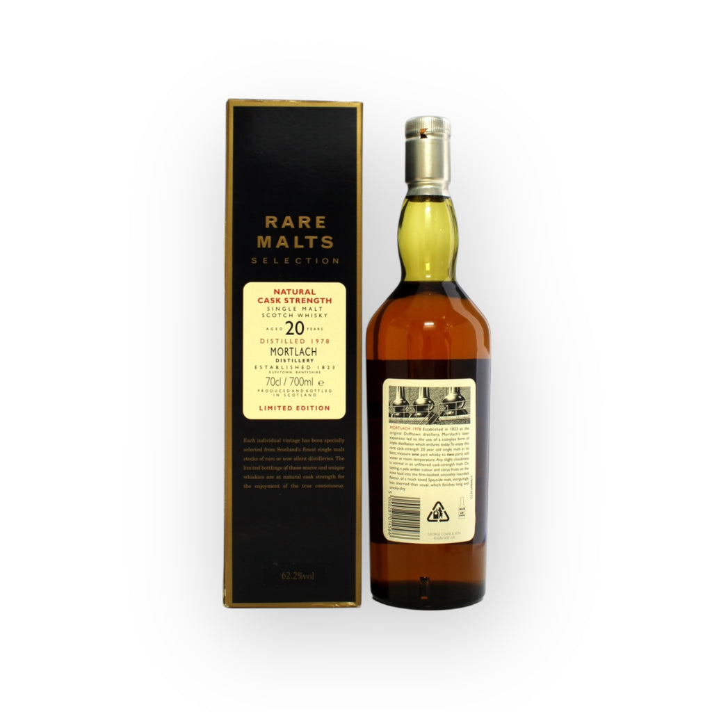 Mortlach 1978 20 Year Old, Rare Malts Selection with Box