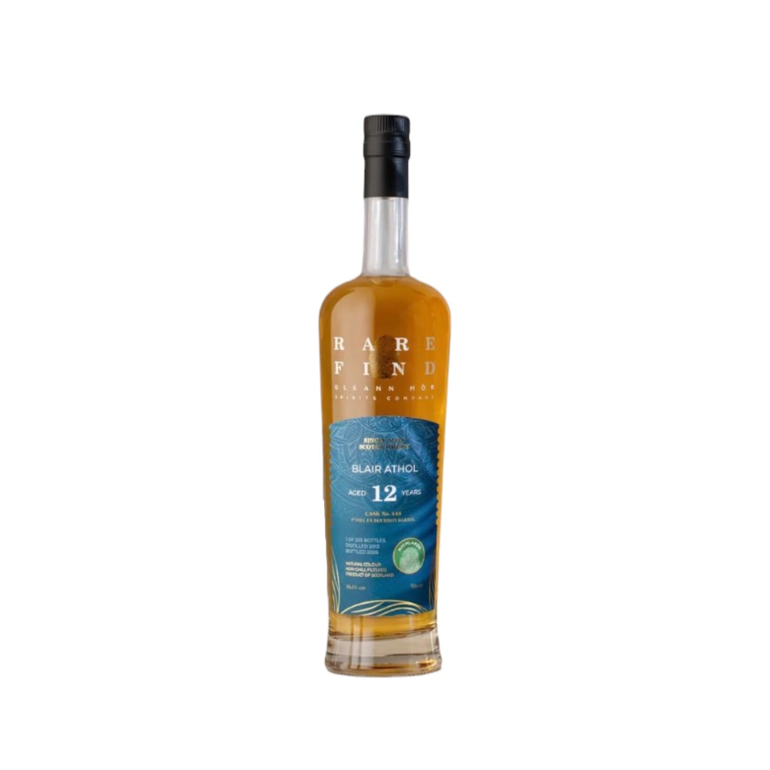 Rare Find Blair Athol 12 Year Old | Single Cask | First-Fill Ex-Bourbon | 56.1% ABV