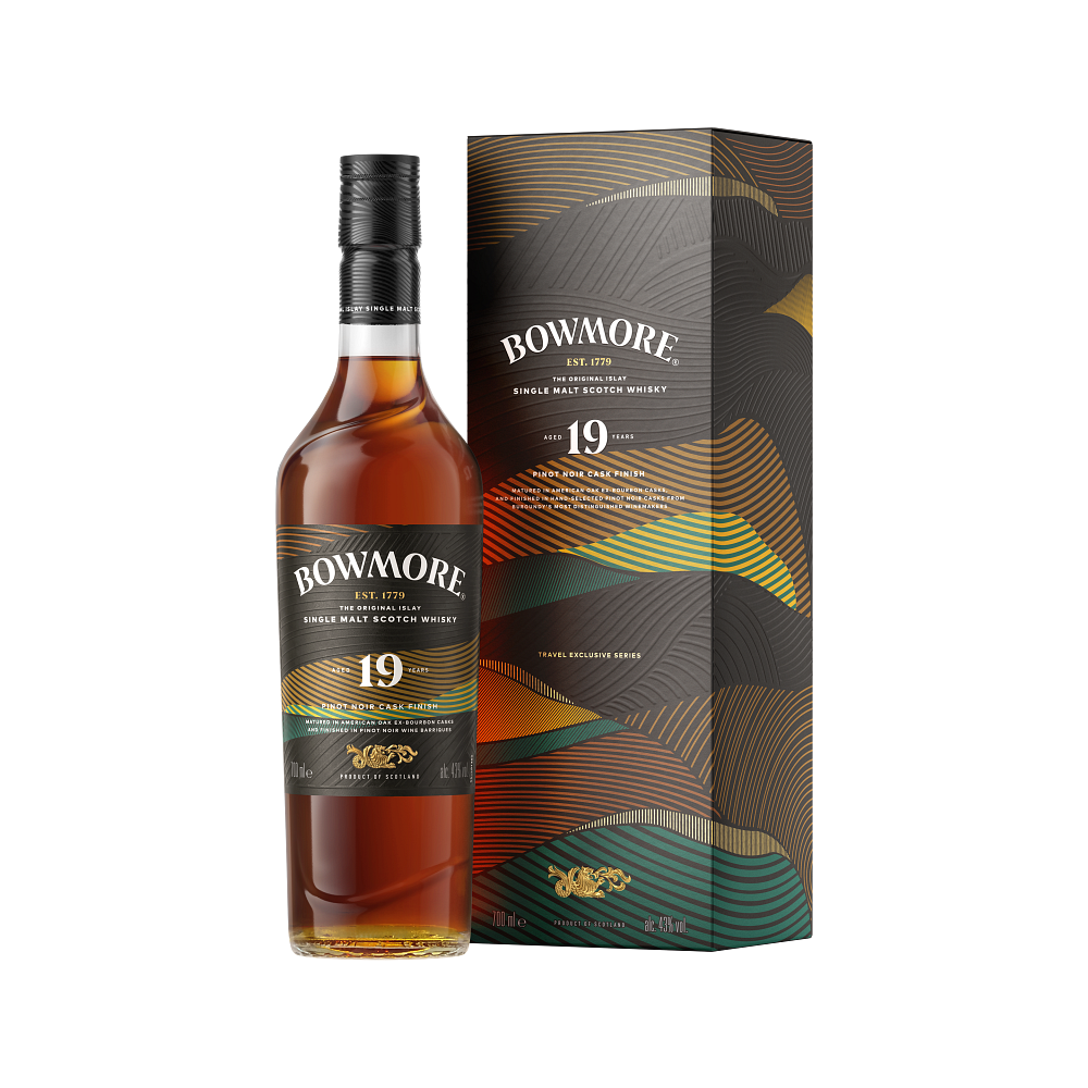 Bowmore 19 Year Old Pinot Noir Cask Finish Single Malt Scotch Whisky