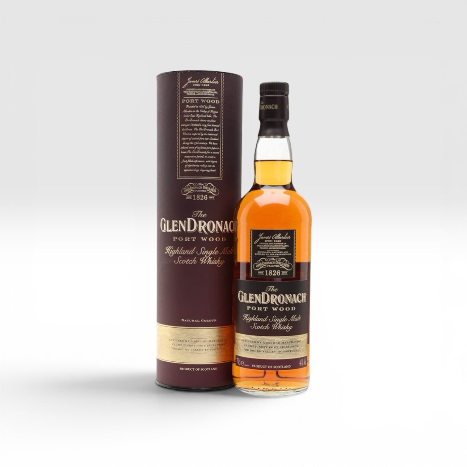 The Glendronach Port Wood Single Malt Scotch Whisky 70cl