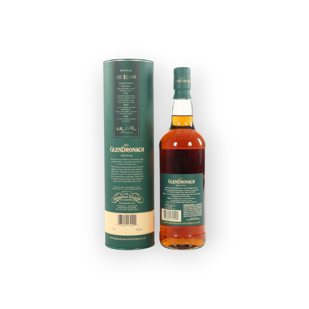 Glendronach 15 Year Old Revival (Old Presentation)