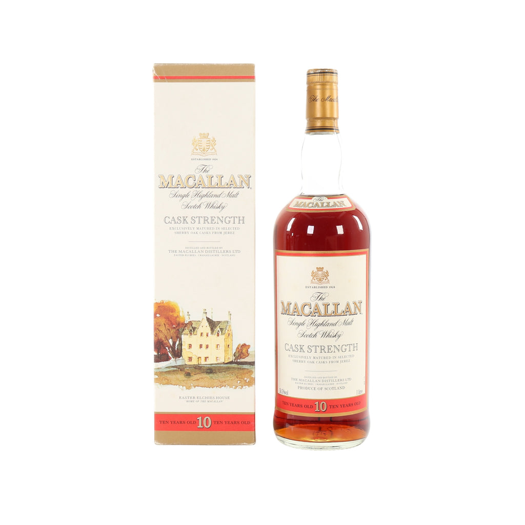 Macallan 10 year old exclusively matured in Sherry Oak Casks 1 Litre Cask Strength