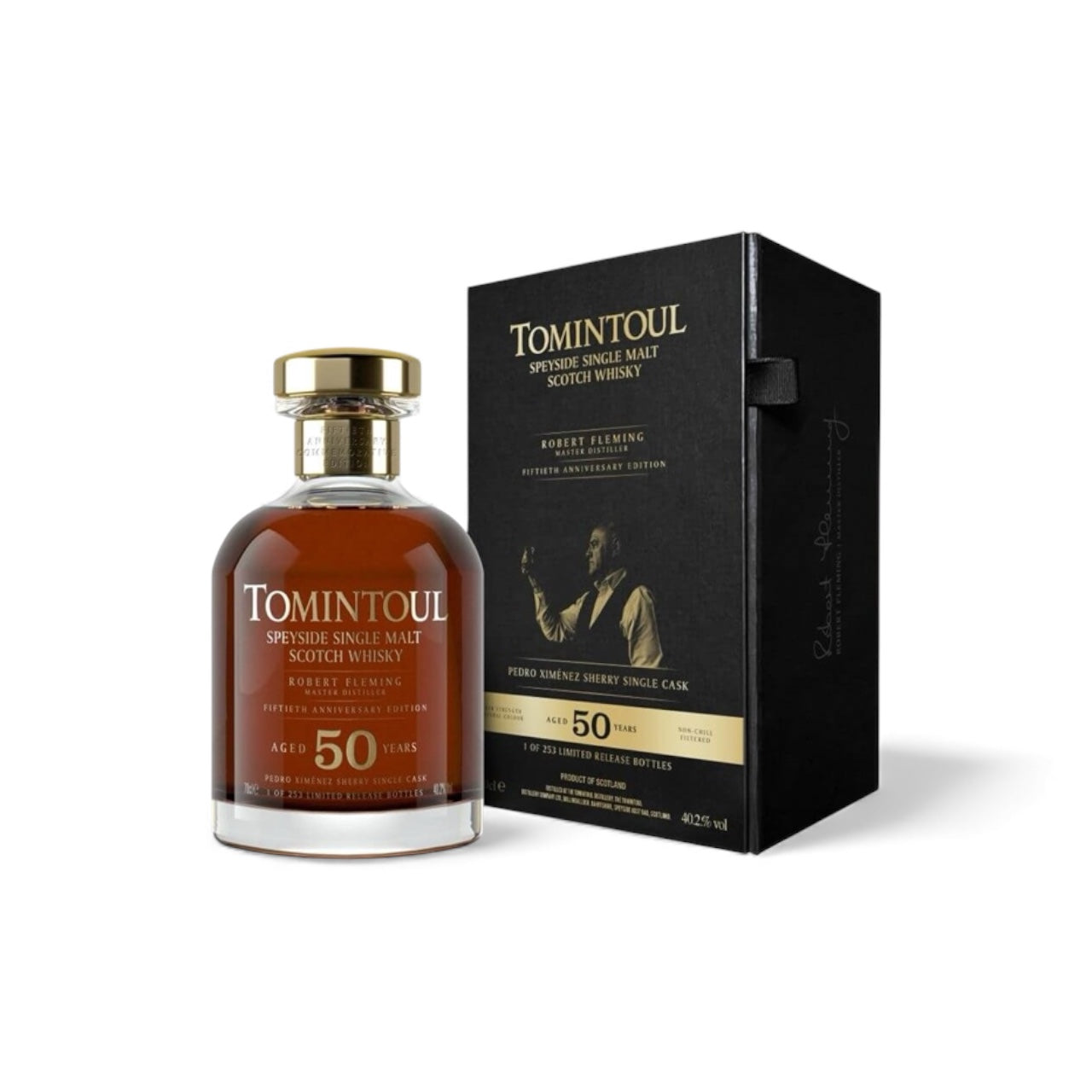 Tomintoul 1973 - 50 Year Old Robert Fleming 50th Anniversary