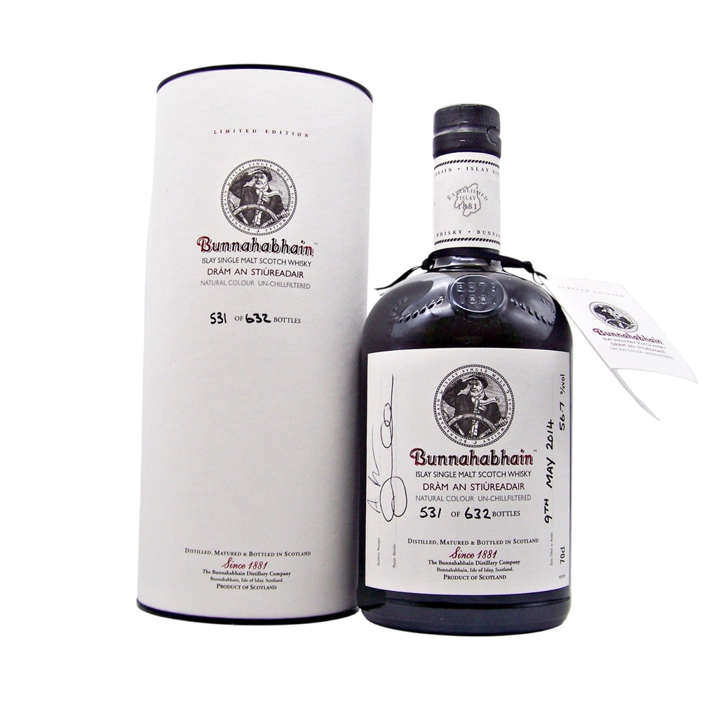 Bunnahabhain Dram An Stiùireadair Feis Ile 2014 Bottle No. 531