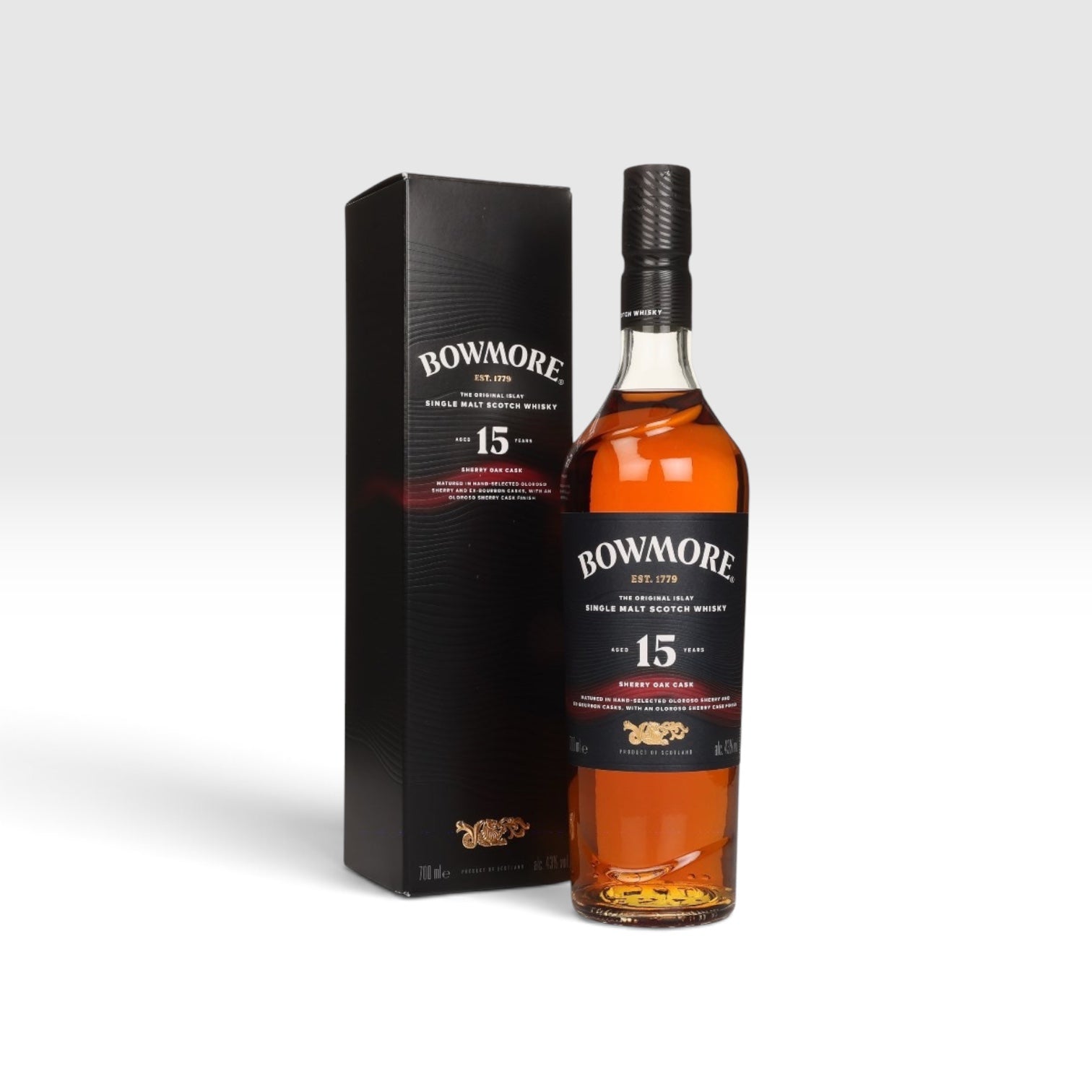 Bowmore 15 Year Old Sherry Oak | 43% | 70cl | Islay Single Malt Scotch Whisky