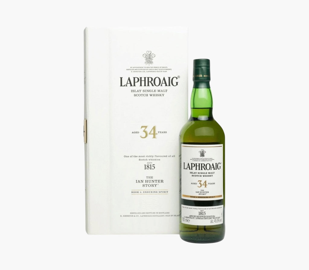 Laphroaig 34 Year Old The Ian Hunter Story Book 5