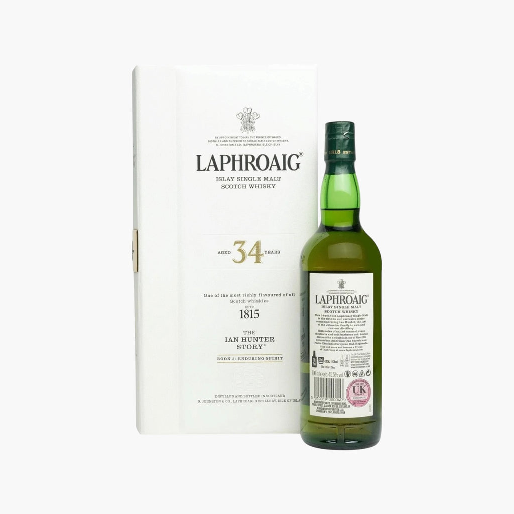 Laphroaig 34 Year Old The Ian Hunter Story Book 5