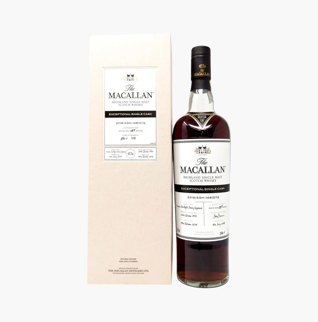 The Macallan Exceptional Cask 2018 ASH-14813/12 | 54.1% | 70cl | 187 Bottles | Single Cask Speyside Single Malt
