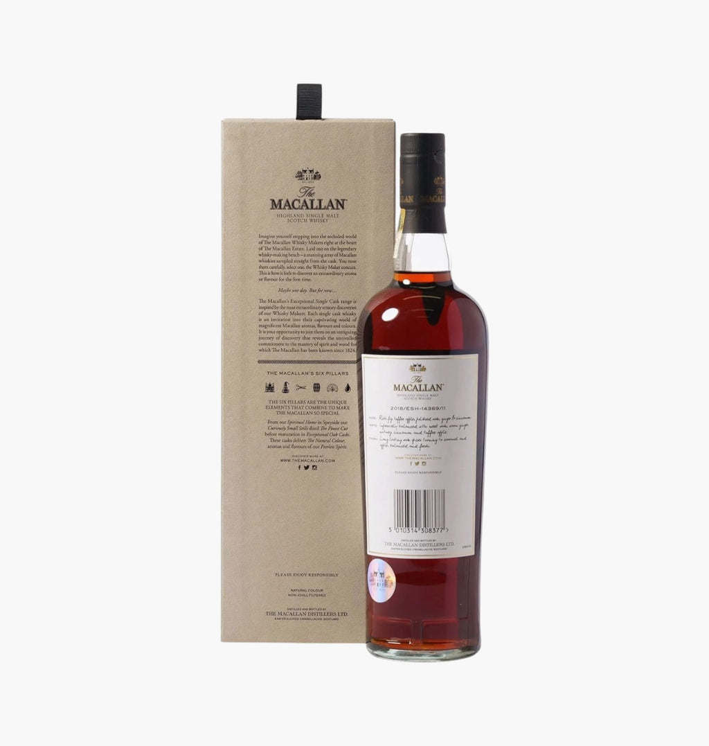 The Macallan Exceptional Cask 2018 Cask #14369/11 | 21 Year Old 1997 | 52.3% | 70cl | 228 Bottles