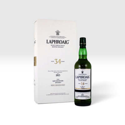 Laphroaig 34 Year Old The Ian Hunter Story Book 5