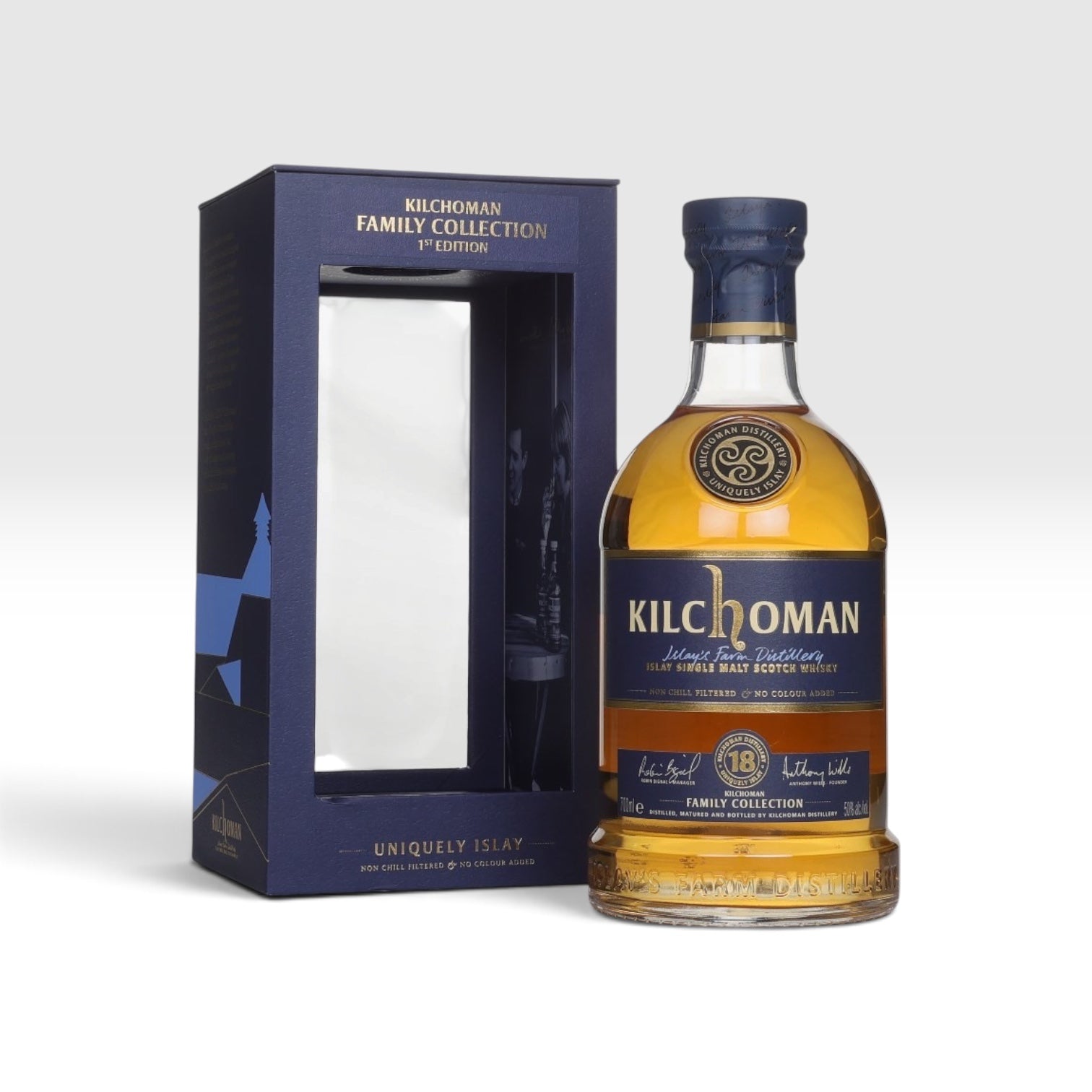 Kilchoman 18 Year Old Bourbon Cask Family Casks 1st Edition 50% 70cl Islay Single Malt