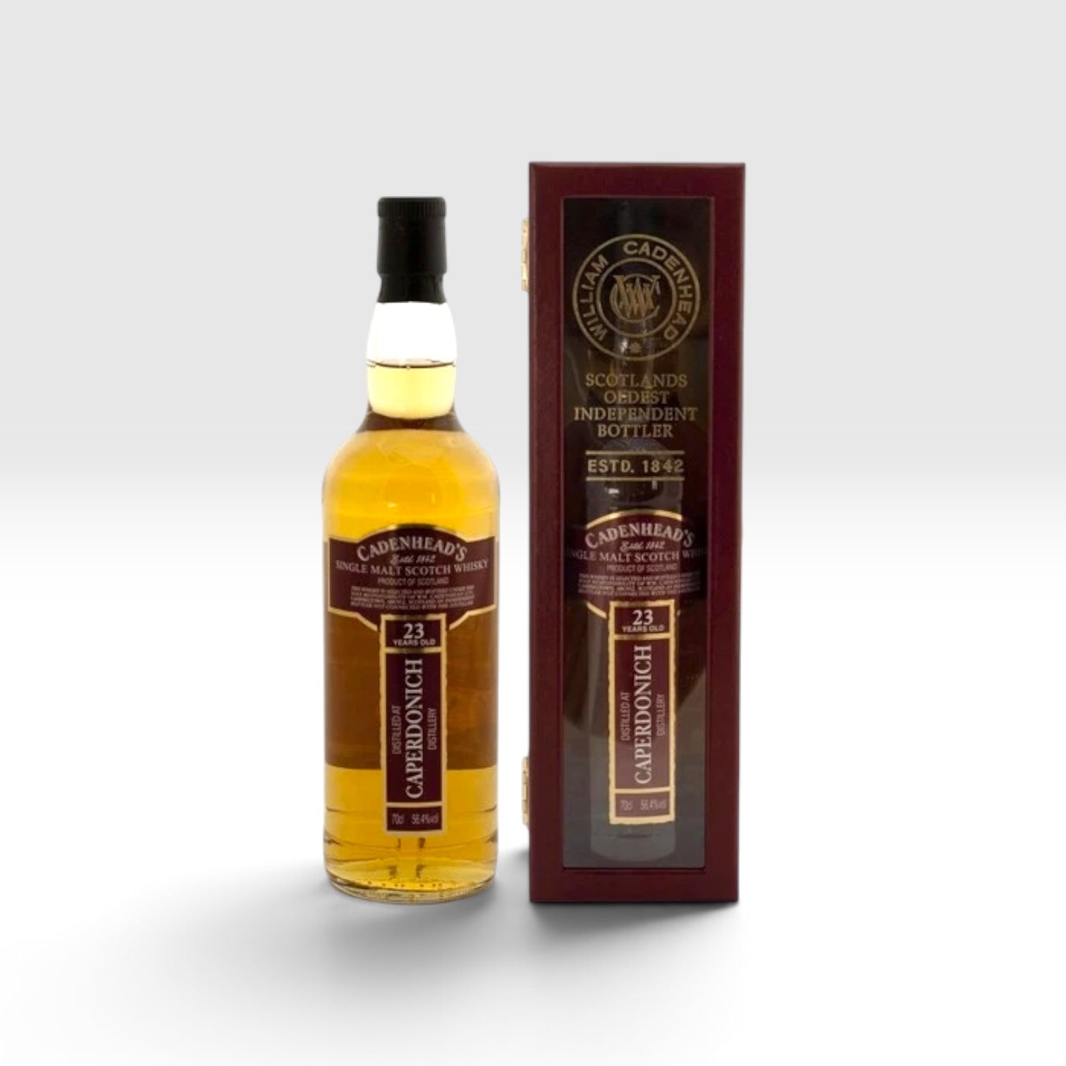 Caperdonich 23 Year Old 1992 | Cadenhead's Closed Distilleries | 56.4% | 70cl | 150 Bottles | Speyside Single Malt