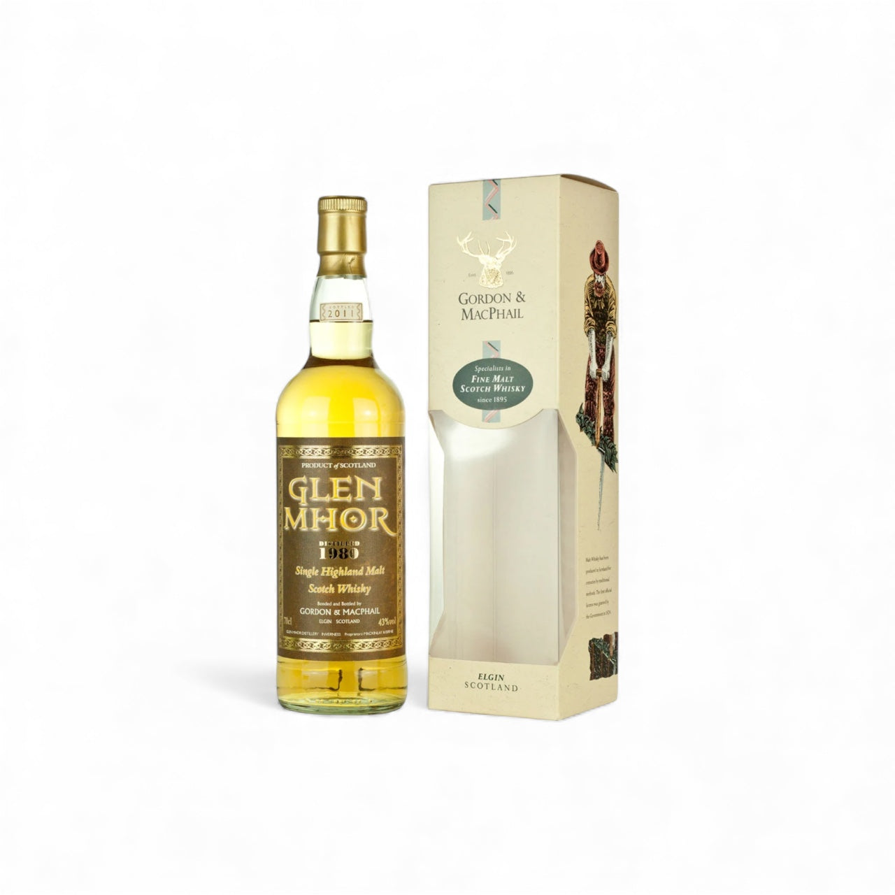 Glen Mhor 25 Years Old 1979
70cl 43%vol