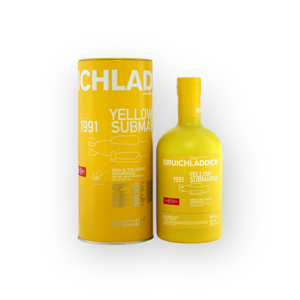 Bruichladdich 1991 25 Year Old WMD III Yellow Submarine