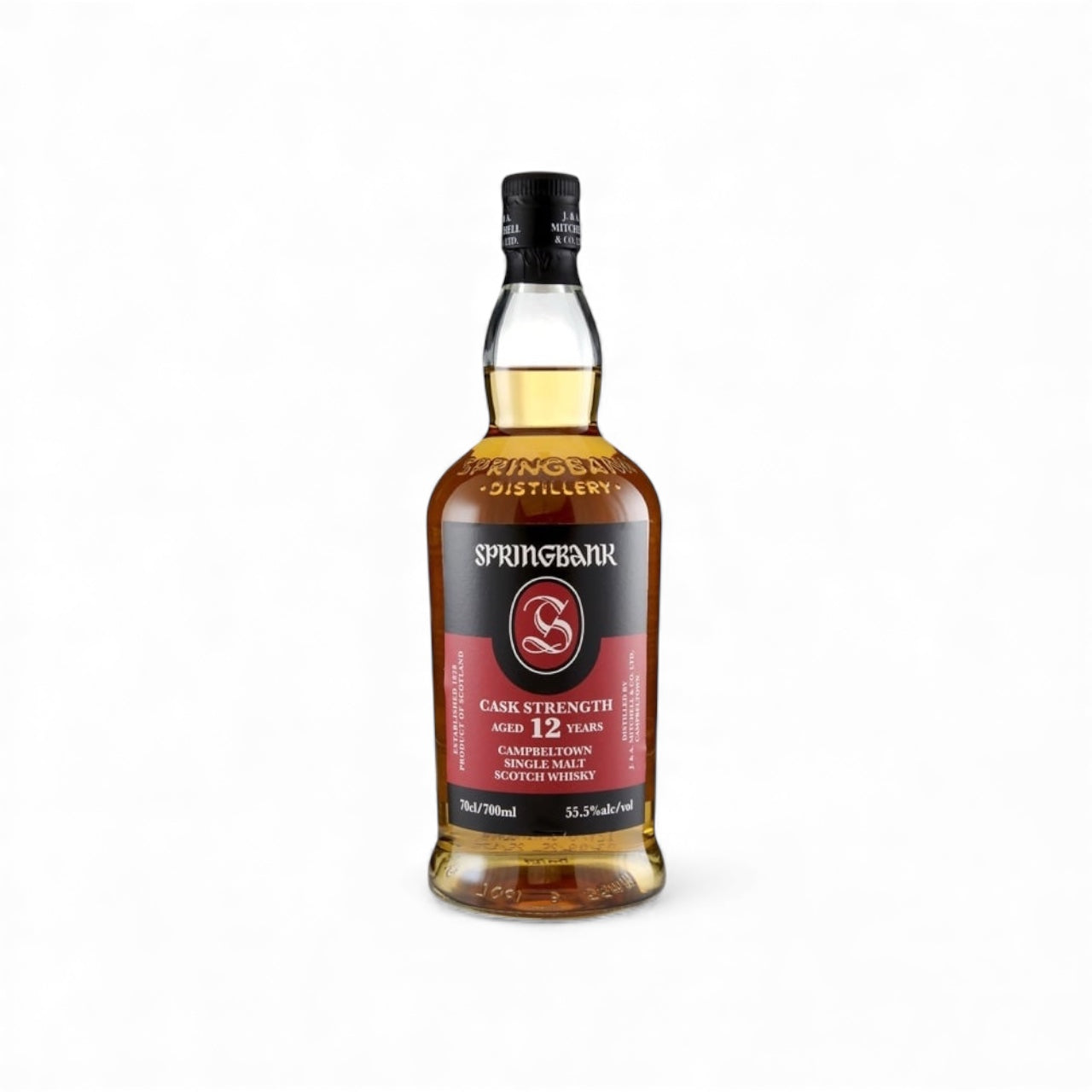 Springbank 12 Year Old CASK STRENGTH CAMPBELTOWN 55.5%