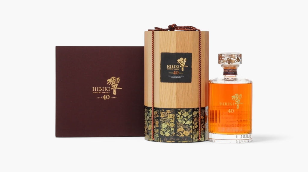 Hibiki 40 Year Old | Suntory | Kagami Crystal Decanter | 43% | 70cl | Japanese Blended Whisky