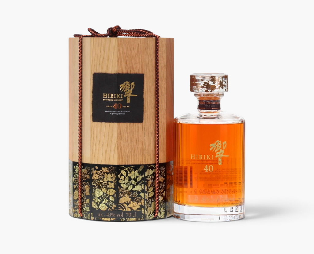 Hibiki 40 Year Old | Suntory | Kagami Crystal Decanter | 43% | 70cl | Japanese Blended Whisky