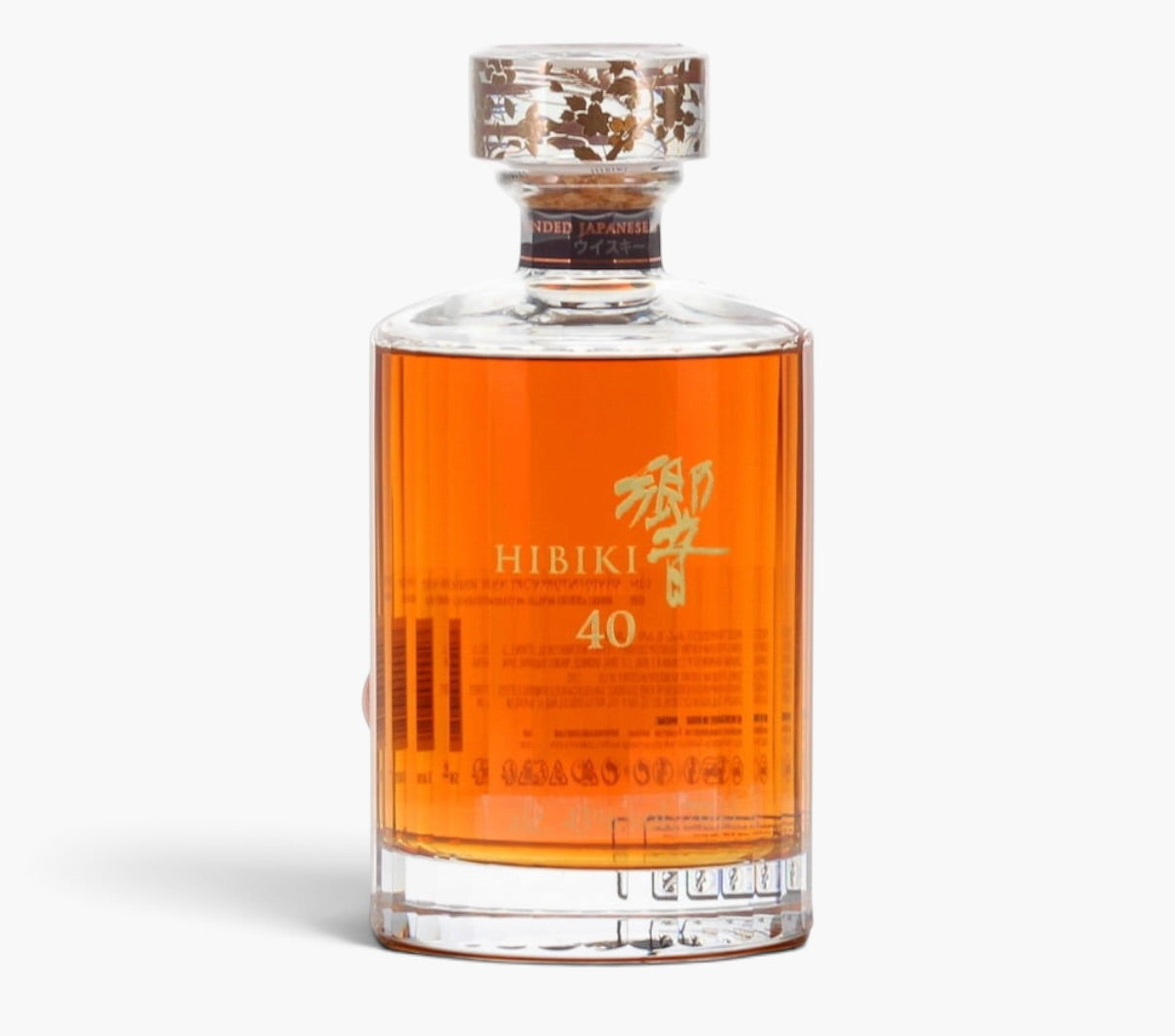 Hibiki 40 Year Old | Suntory | Kagami Crystal Decanter | 43% | 70cl | Japanese Blended Whisky